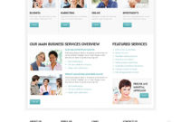 Business Website Template Page 2 Photoshop Screenshot with regard to New Website Templates For Small Business
