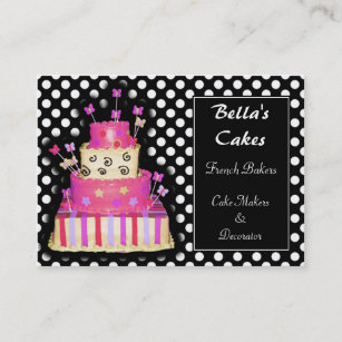 Cake Decorating Business Cards &amp; Profile Cards | Zazzle Ca with regard to Quality Cake Business Cards Templates Free