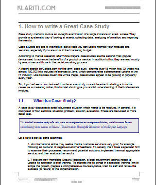 Case Study Templates | Other Files | Documents And Forms intended for Business Case Calculation Template