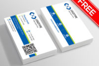 Corporate Business Card (Free) On Behance inside Photoshop Business Card Template With Bleed