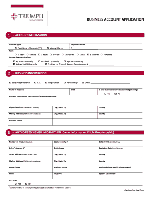 Corporate Resolution Identifying Authorized Signers - Fill throughout Fresh Business Account Application Form Template