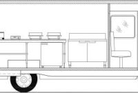 Crepe Food Truck Left Side Elevation | For My Mobile Cafe regarding Business Plan Template Food Truck