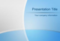 Curved Lines Powerpoint Template Is A Free Blue Template with regard to Unique Business Card Template Powerpoint Free