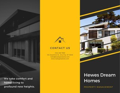 Customize 37+ Real Estate Brochures Templates Online - Canva within Real Estate Listing Presentation Template