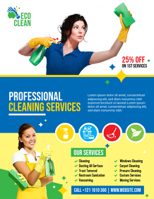 Customize 450+ Cleaning Service Flyer Templates | Postermywall within Best Flyers For Cleaning Business Templates