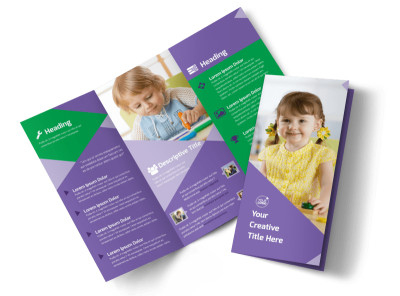 Daycare Center Brochure Template | Mycreativeshop throughout Unique Daycare Center Business Plan Template