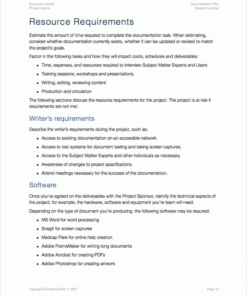 Documentation Plan Template (Apple) - Templates, Forms within Product Development Business Case Template