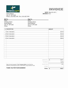 Download Clothing Store Invoice Template For Uniform regarding Quality Free Business Invoice Template Downloads
