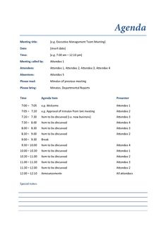 Download The Formal Meeting Minutes Template From Vertex42 within Project Management Meeting Agenda Template