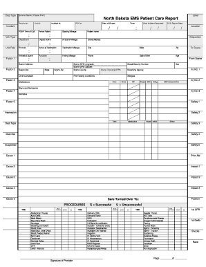 Ems Run Report Narrative Example - Fill Online, Printable inside Unique Business Trip Report Template Pdf