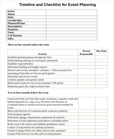 Event Planning Checklist Pdf | Ministry | Event Planning with regard to Wedding Venue Business Plan Template