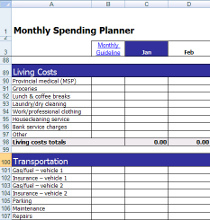 Excel Free Budget Spreadsheet Planner in Free Small Business Budget Template Excel