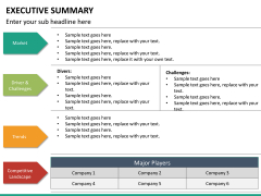 Executive Summary Powerpoint Template | Sketchbubble with Executive Summary Template For Business Plan