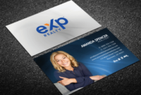 Exp Realty Business Cards | Free Shipping regarding Real Estate Agent Business Plan Template