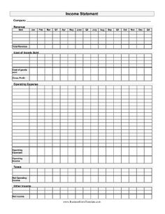 Expense - Printable Forms, Worksheets | Business Forms pertaining to Fresh Free Agriculture Business Plan Template