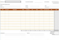 Expense Report Excel Template | Reporting Expenses Excel intended for Business Forecast Spreadsheet Template