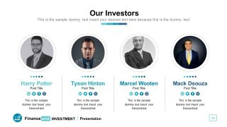 Finance &amp; Investment Powerpoint Template - Slidemodel inside Investor Presentation Template