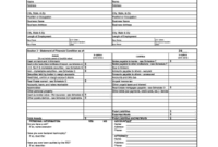 Financial Statement Template – Fill Online, Printable with regard to New Financial Statement For Small Business Template
