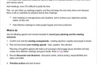 Free 15+ Sample Meeting Minutes In Ms Word | Pdf | Google with regard to Financial Meeting Agenda Template