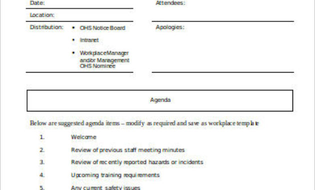 Free 30+ Agenda Format Samples In Ms Word | Pdf for Sample Agenda Template For Board Meeting