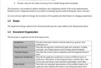 Free 9+ Design Document Samples In Ms Word | Pdf throughout Sample Business Requirement Document Template