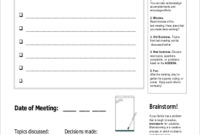 Free 9+ Family Agenda Samples In Ms Word | Pdf with regard to Free Meeting Agenda Template Microsoft Word