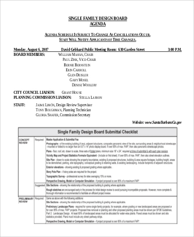 Free 9+ Family Agenda Samples In Ms Word | Pdf within Weekly One On One Meeting Agenda Template