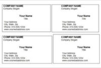 Free Avery® Templates – Business Card – Wide, 10 Per Sheet regarding Best Blank Business Card Template For Word