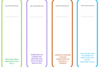 Free Blank Double Sided Bookmark Template | Arts - Arts regarding Unique 2 Sided Business Card Template Word