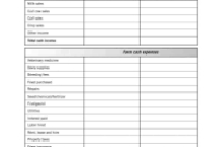 Free Excel Farm Expenses Spreadsheet pertaining to Free Agriculture Business Plan Template