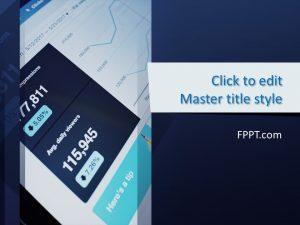 Free Finance Powerpoint Templates within Unique Business Card Template Powerpoint Free