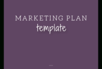 Free Online Marketing Tools | Huckleberry Branding with Quality Business Plan Cover Page Template