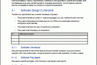 Functional Requirements Specification Template (Ms Word throughout Best Business Requirement Document Template Simple
