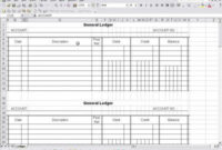 General Ledger | General Ledger, Accountant Resume, Good Essay with Business Accounts Excel Template