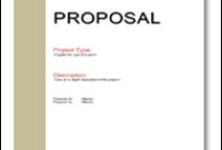 Generic Business Proposal Template | Free Proposal Example for Quality Business Analysis Proposal Template