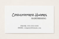 Hairdresser Business Cards & Templates | Zazzle with New Hairdresser Business Card Templates Free