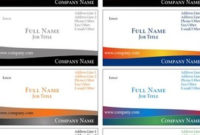 How To Make Your Own Business Cards Online For Free And with Quality Business Card Template For Google Docs