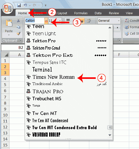 How To Write Arabic Number In Excel 2007 inside Ibm Business Card Template