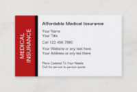 Insurance Business Cards, 1900+ Insurance Business Card in Medical Business Cards Templates Free