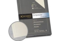 Ivory Paper – 8 1/2 X 11 In 24 Lb Bond Granite 50% regarding Southworth Business Card Template