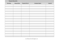 Keep Track Of Payments Receiveda Business With This throughout Business Plan Title Page Template