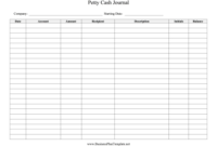 Keep Track Of The Petty Cash At The Office With This inside Unique Record Keeping Template For Small Business
