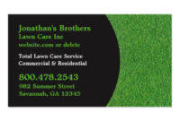 Lawn Care Business Cards, 600+ Lawn Care Business Card inside Landscaping Business Card Template
