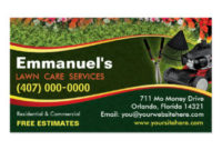 Lawn Care Business Cards, 600+ Lawn Care Business Card with Lawn Care Business Cards Templates Free