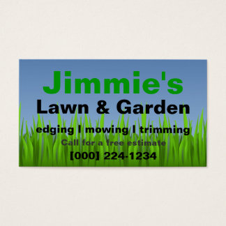 Lawn Care Business Cards And Business Card Templates for Lawn Care Business Cards Templates Free