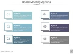 Meeting Agenda - Slide Geeks for Marketing Meeting Agenda Template