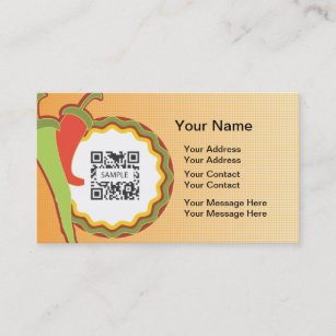 Mexican Food Business Cards &amp;amp; Profile Cards | Zazzle Ca with Fresh Restaurant Business Cards Templates Free