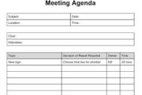 Minutes Agenda Template - Google Search | Meeting Agenda in Supplier Visit Agenda Template