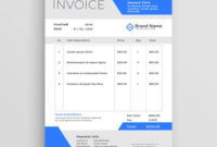 Modern Business Invoice Template Vector Design – Download with Free Business Invoice Template Downloads