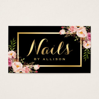 Nail Salon Business Cards, 3100+ Nail Salon Business Card throughout Hair Salon Business Card Template